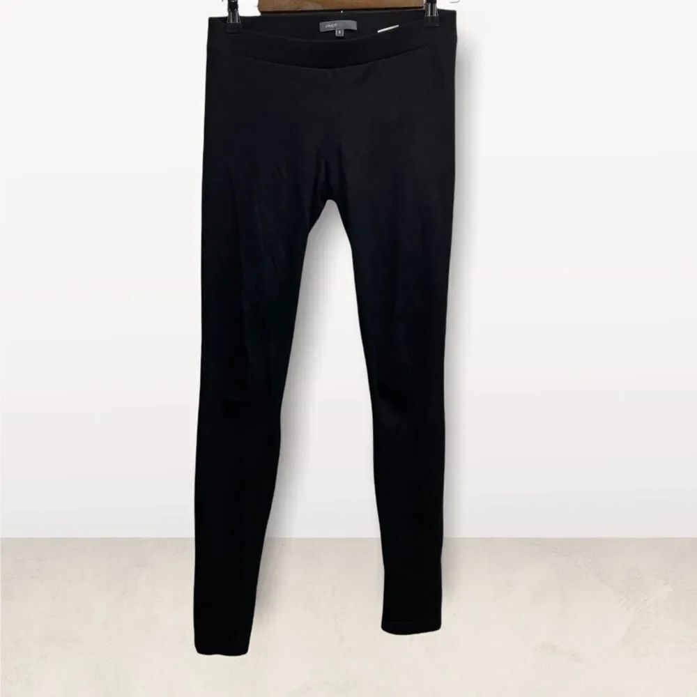 Vince Back Stitch Legging size Small Black